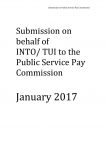 Submission to Public Service Pay Commission