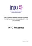 Consultation: Proposed Changes to the Transitional Arrangements to the 2015 Pension Schemes