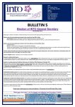 2018-19: Bulletin 5 Election of INTO General Secretary