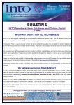2018-19: Bulletin 6 New Membership Database and Online Portal