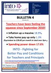 2018-19: Bulletin 4 Teachers Have Been Feeling the Squeeze
