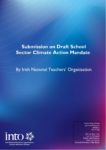 INTO Submission on Draft School Sector Climate Action Mandate