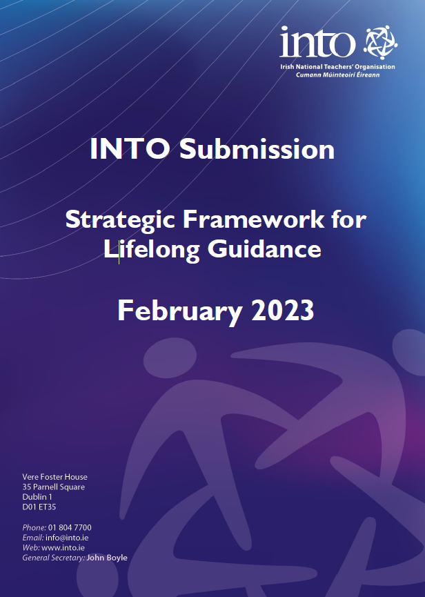 INTO Submission on Strategic Framework for Lifelong Guidance