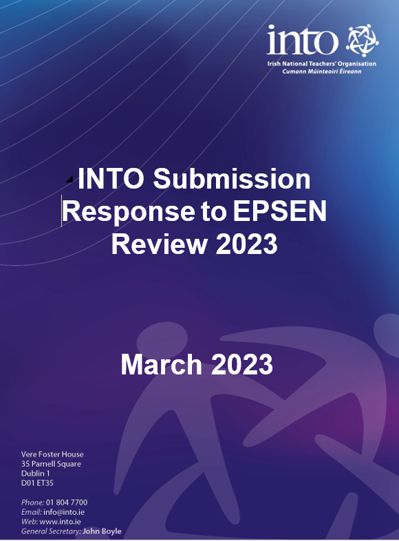 INTO Response to EPSEN Review 2023